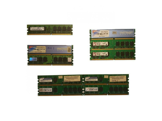 DDR2 pomnilniki / 512MB - 1GB / 533MHz - 800MHz - 1